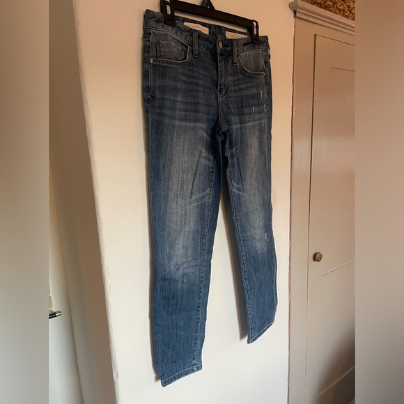 Pilcro By Letterpress Anthropology Jeans Size 28 Womans Comfy Casual Boyfriend - Picture 4 of 6